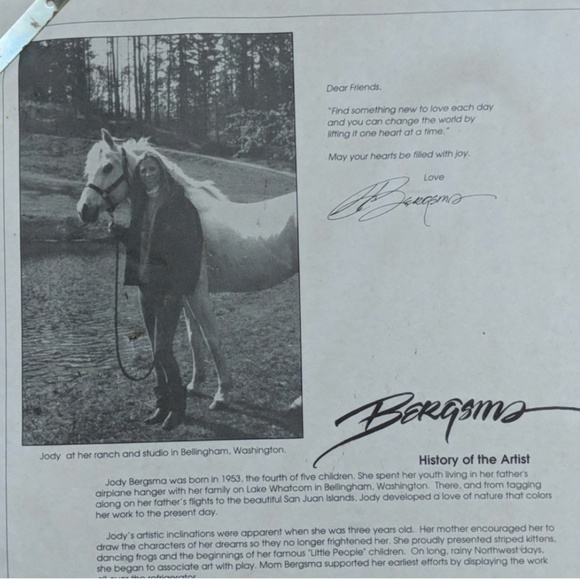 Jody Bergsma Limited Edition Watercolor Painting - Picture 7 of 8